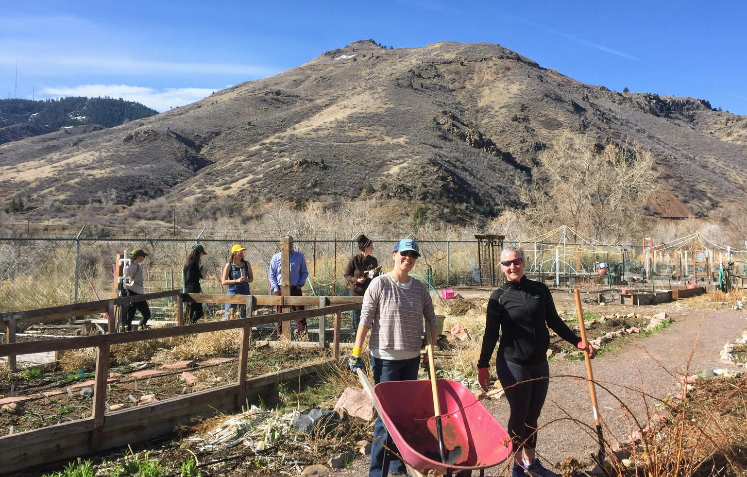 Tell us when you plan to help, or did help in the garden!